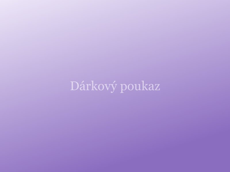 Dárkový poukaz na líčení, vizážistka Aneta